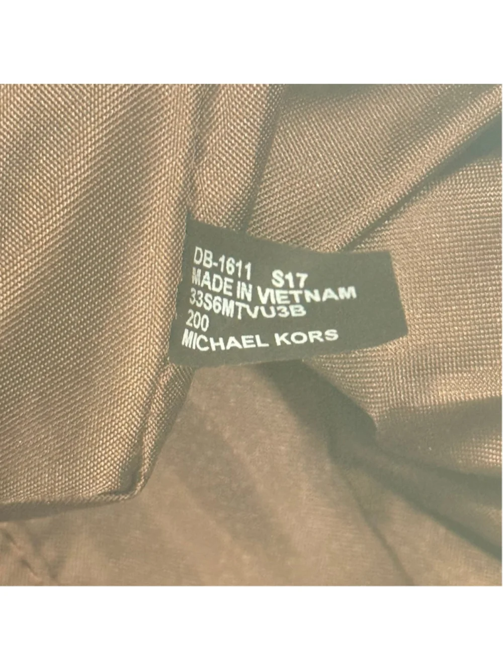 Michael Kors Jet Set Travel Large Duffle Bag Handbag Brown With Strap